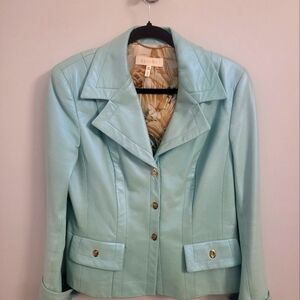 Escada leather jacket